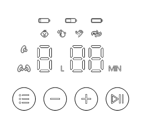 WX-2000 Feeding Breast Massager Single Side Electric Breast Pump BPA Free WX-2000